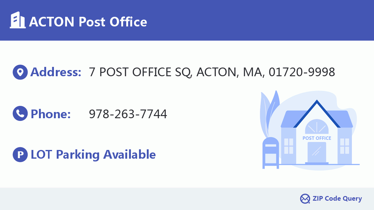 Post Office:ACTON