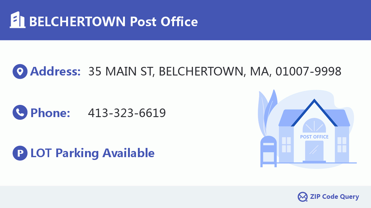 Post Office:BELCHERTOWN