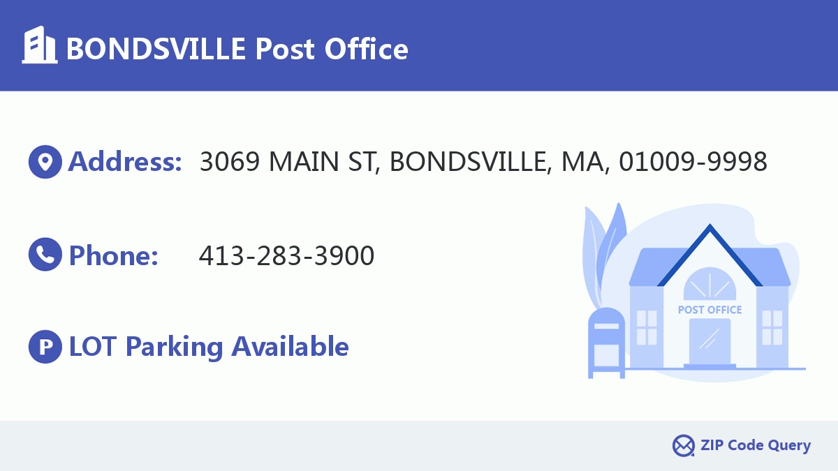 Post Office:BONDSVILLE