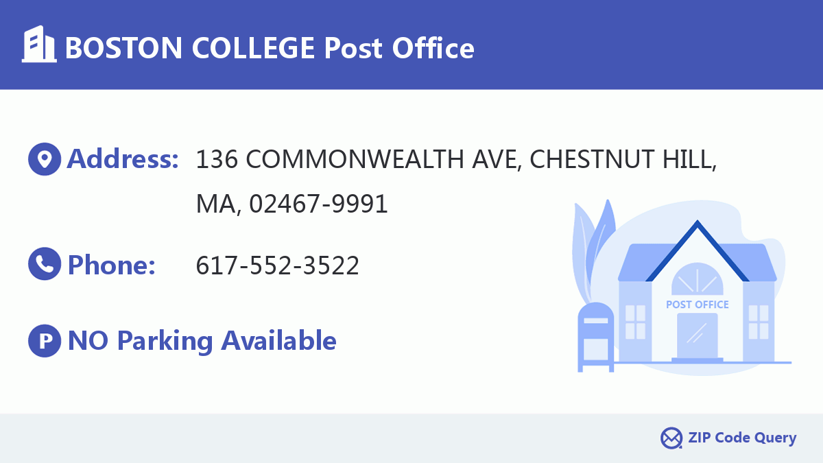 Post Office:BOSTON COLLEGE