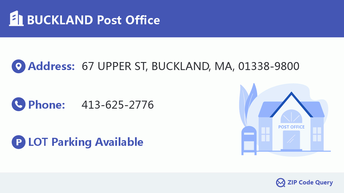 Post Office:BUCKLAND