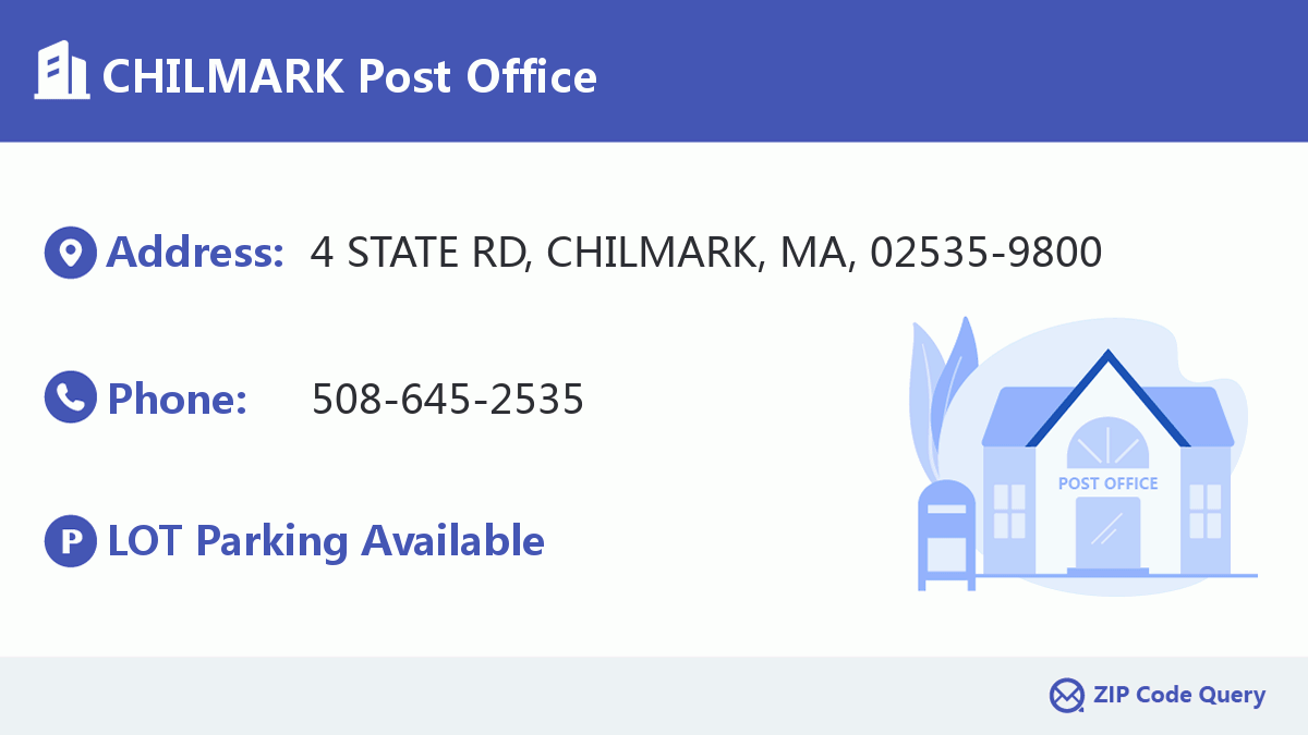 Post Office:CHILMARK