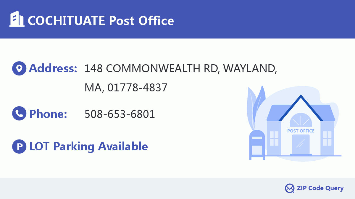 Post Office:COCHITUATE
