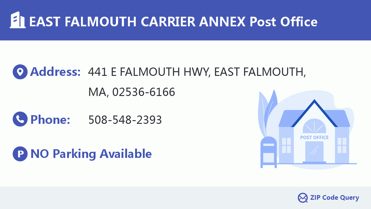 Post Office:EAST FALMOUTH CARRIER ANNEX