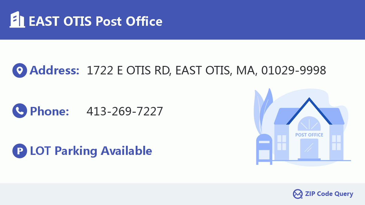 Post Office:EAST OTIS