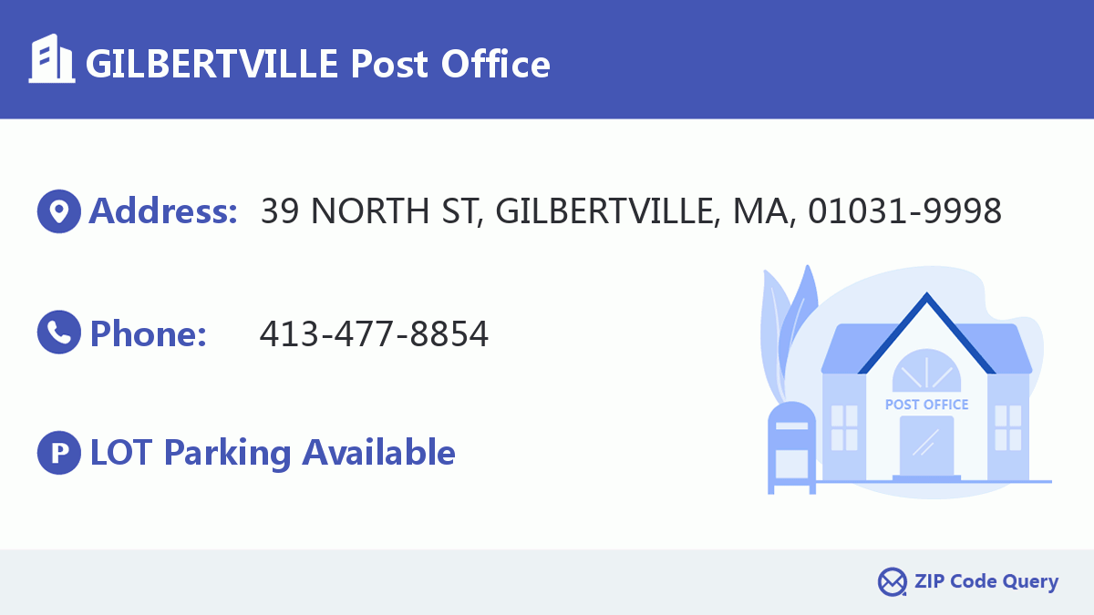 Post Office:GILBERTVILLE