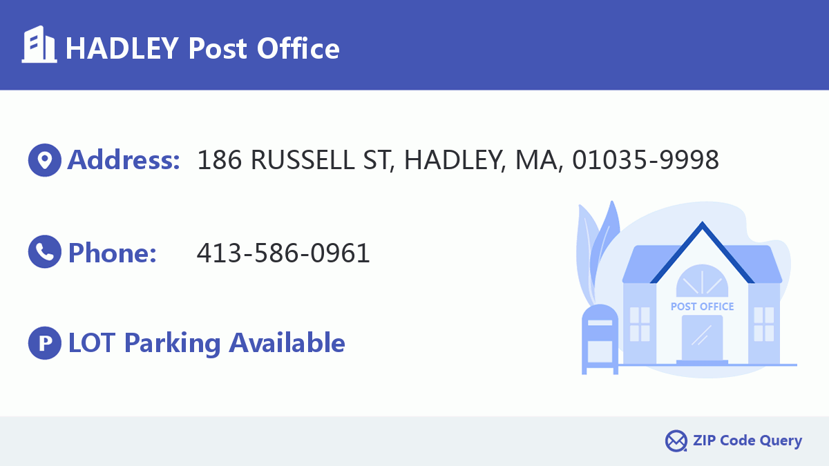 Post Office:HADLEY