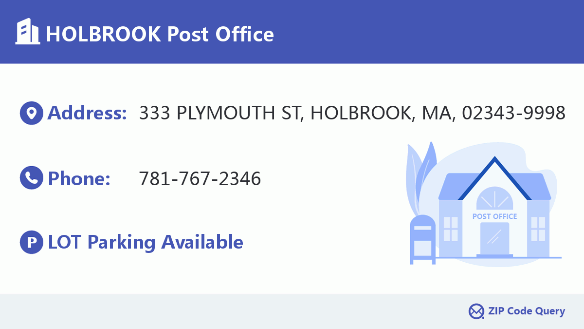 Post Office:HOLBROOK