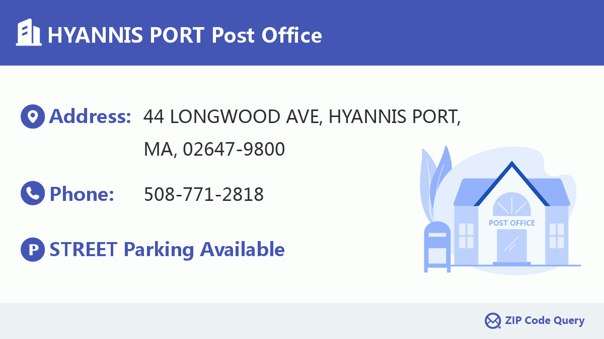 Post Office:HYANNIS PORT
