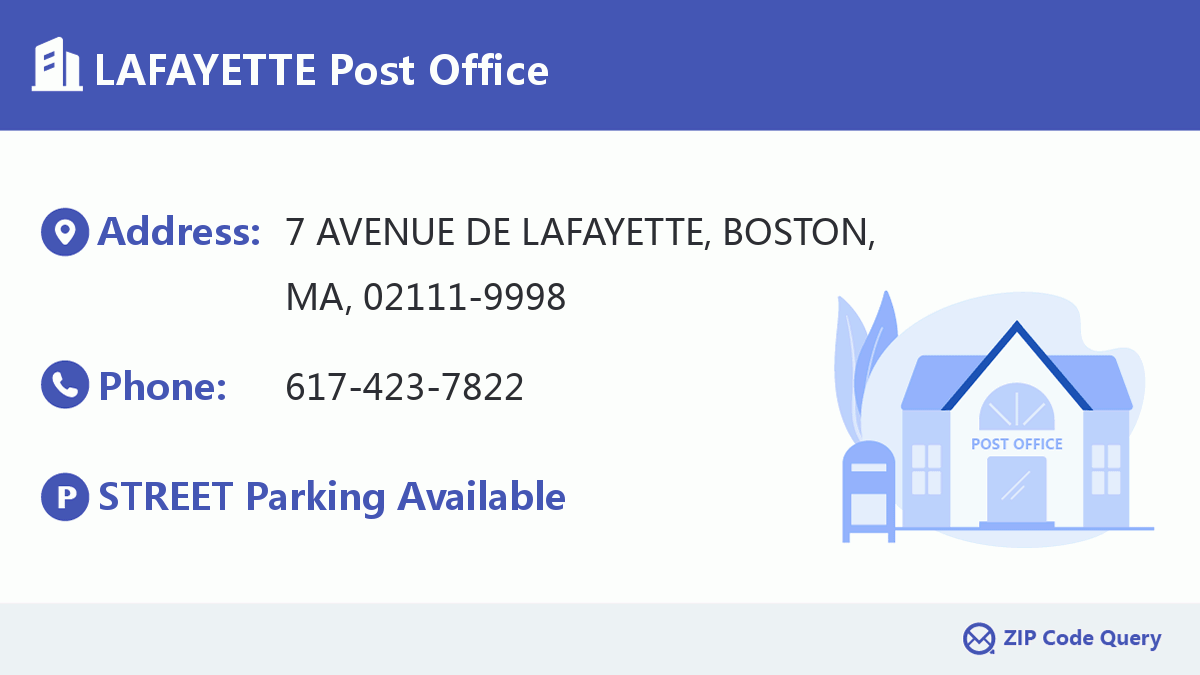 Post Office:LAFAYETTE