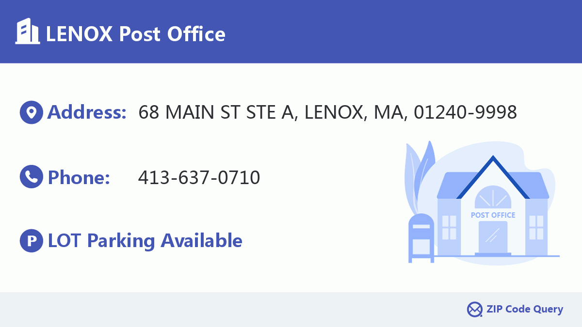 Post Office:LENOX