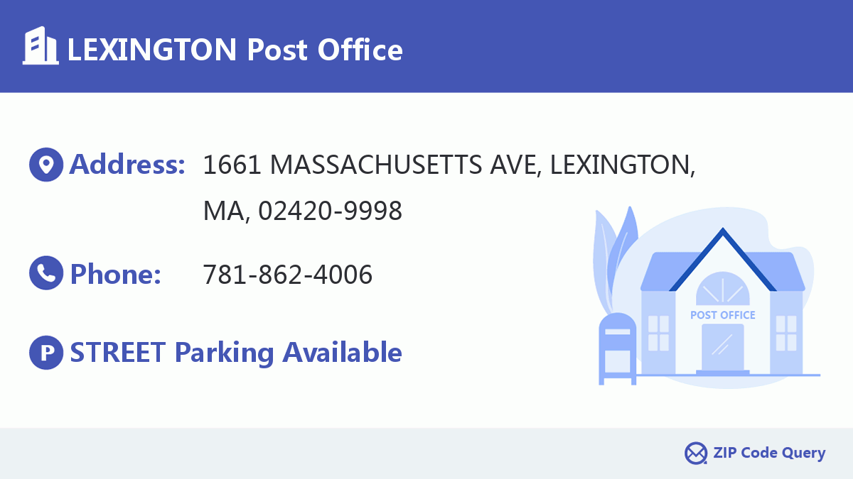 Post Office:LEXINGTON