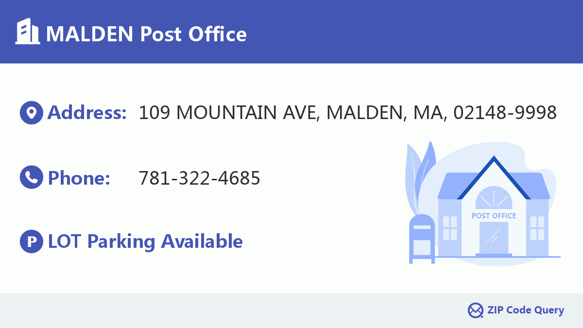 Post Office:MALDEN