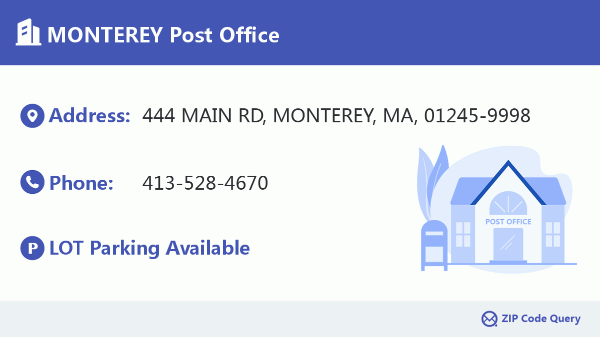Post Office:MONTEREY