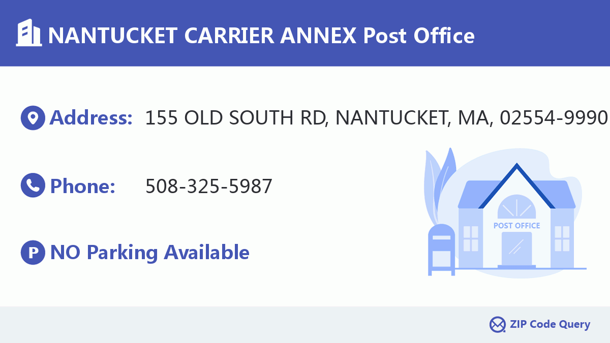 Post Office:NANTUCKET CARRIER ANNEX