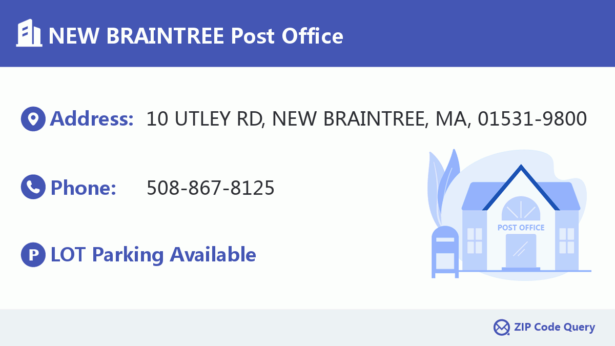 Post Office:NEW BRAINTREE