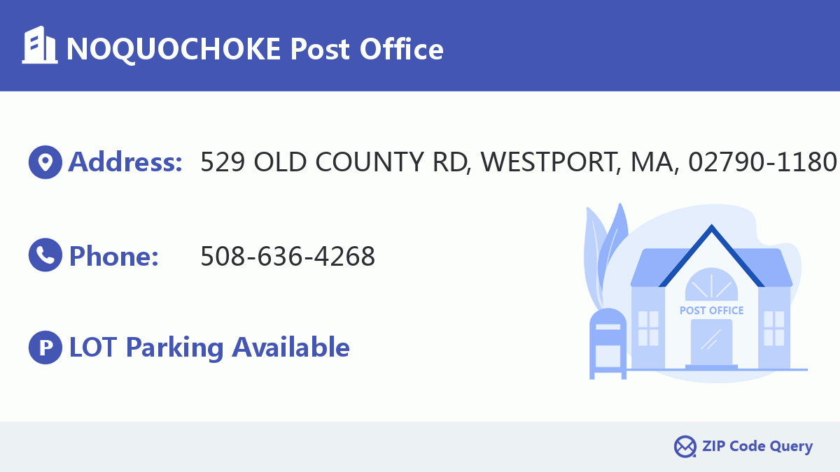 Post Office:NOQUOCHOKE