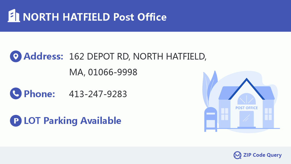 Post Office:NORTH HATFIELD