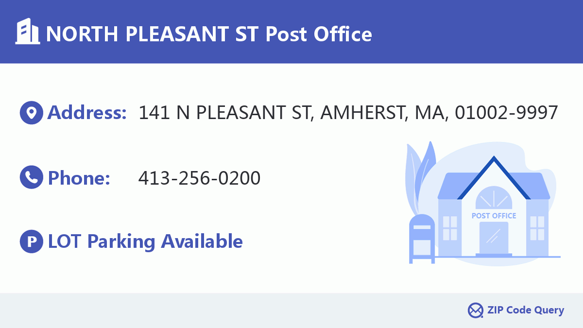 Post Office:NORTH PLEASANT ST