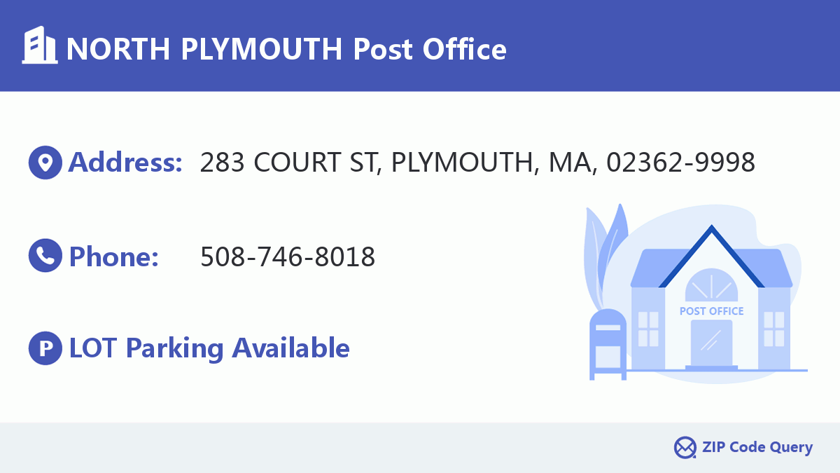 Post Office:NORTH PLYMOUTH
