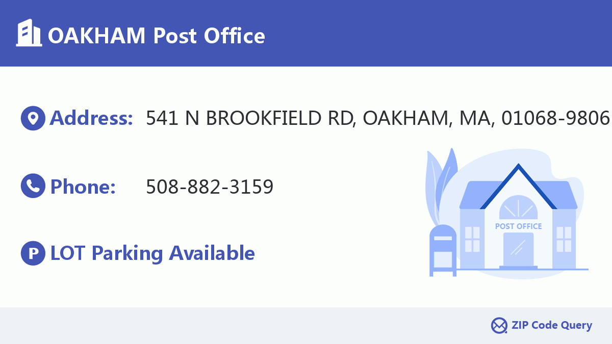 Post Office:OAKHAM