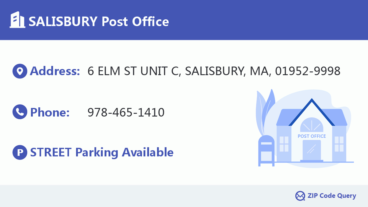 Post Office:SALISBURY
