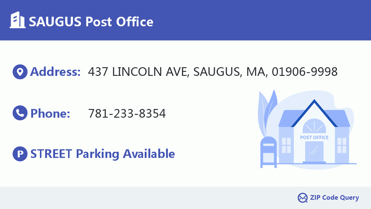 Post Office:SAUGUS