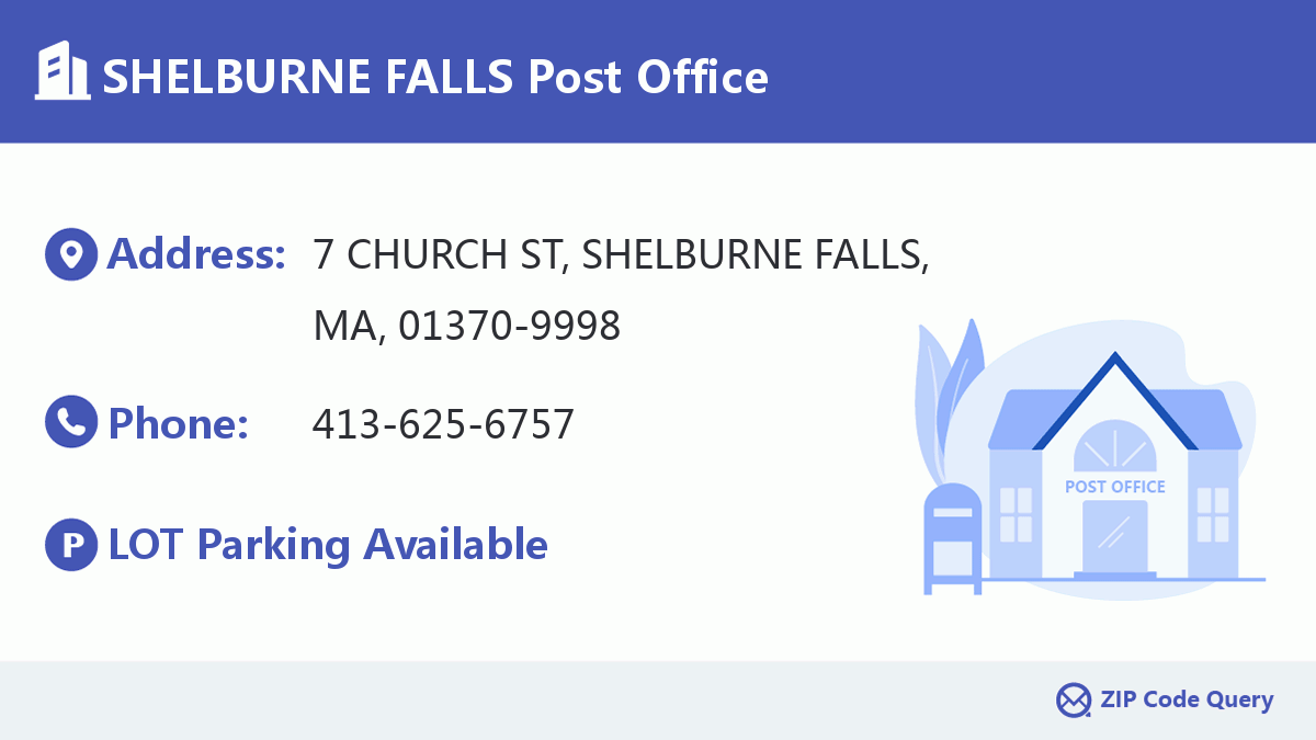 Post Office:SHELBURNE FALLS