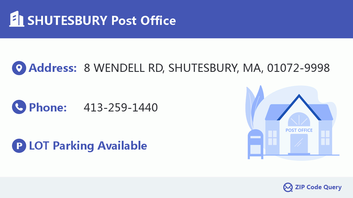 Post Office:SHUTESBURY