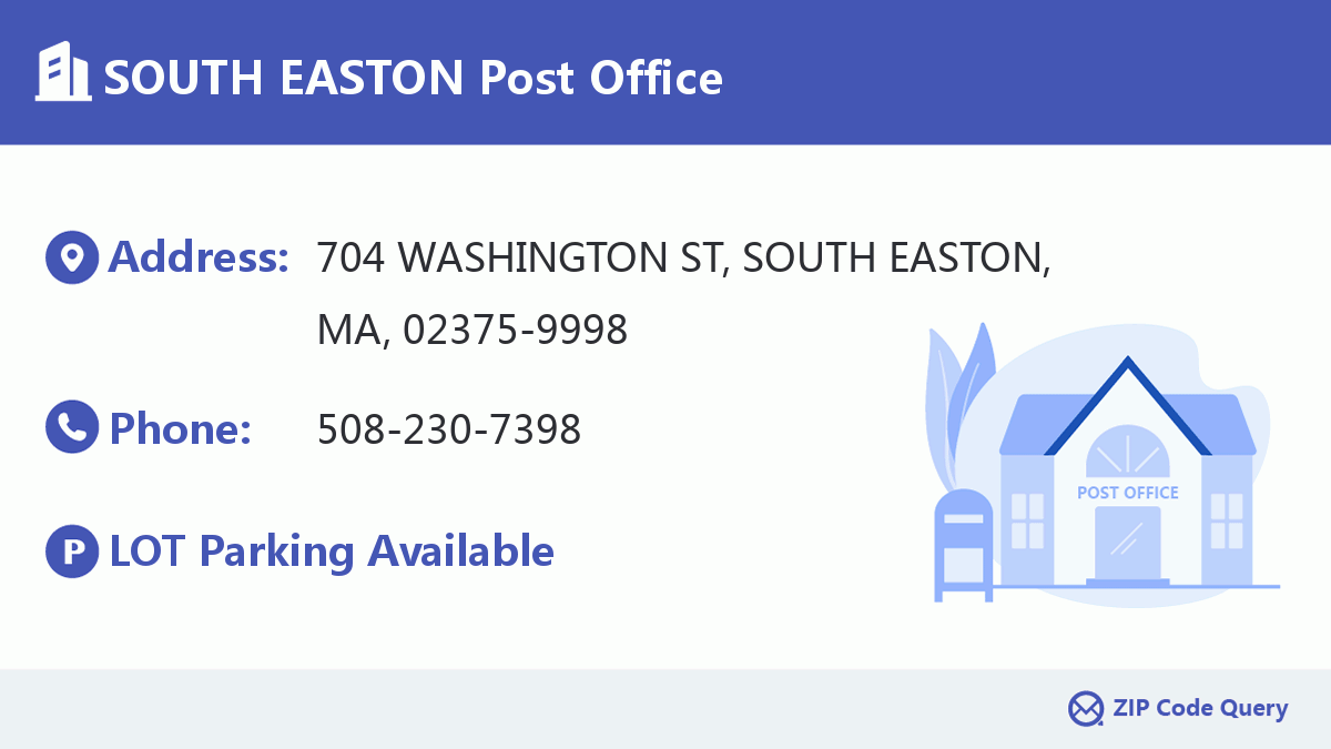 Post Office:SOUTH EASTON