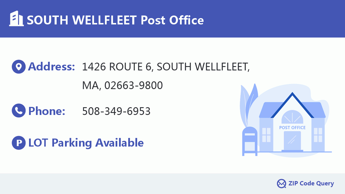 Post Office:SOUTH WELLFLEET