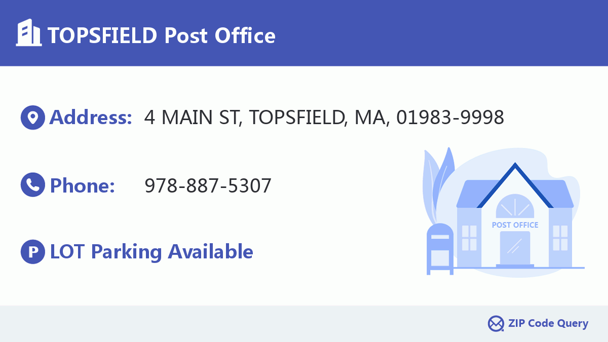 Post Office:TOPSFIELD