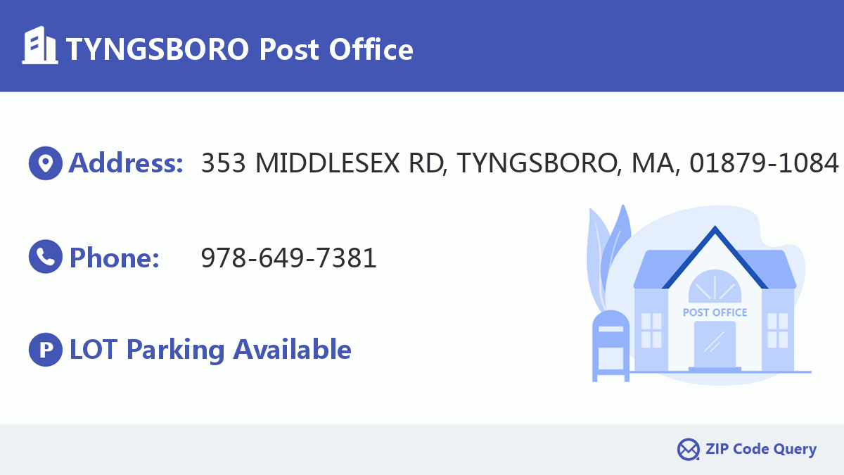 Post Office:TYNGSBORO