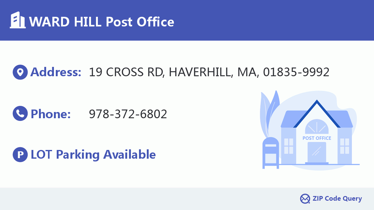Post Office:WARD HILL