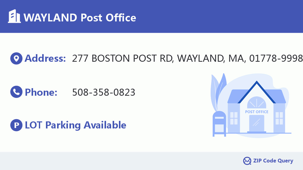 Post Office:WAYLAND