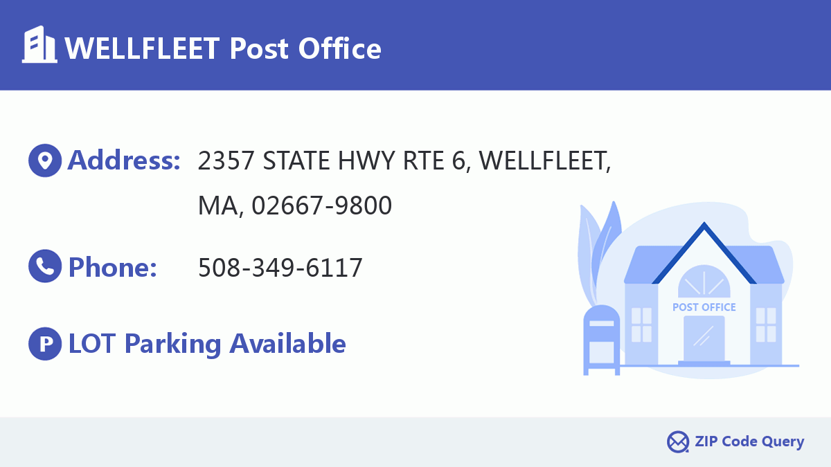 Post Office:WELLFLEET
