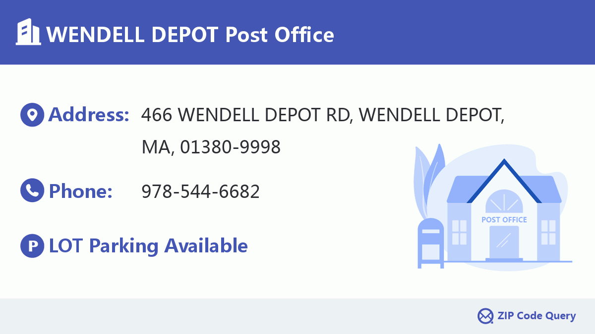 Post Office:WENDELL DEPOT