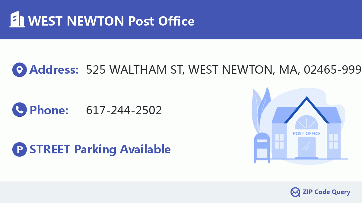 Post Office:WEST NEWTON